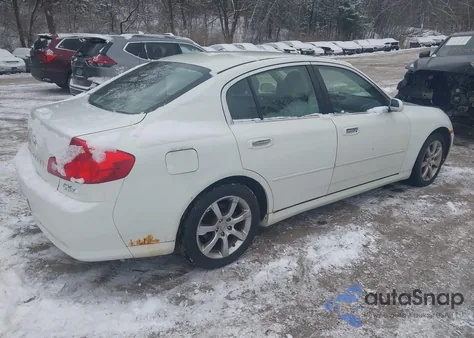 2005 Infiniti G35X from USA, damaged, VIN JNKCV51F25M306825